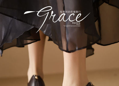 Ankle Boots Heel Chunky