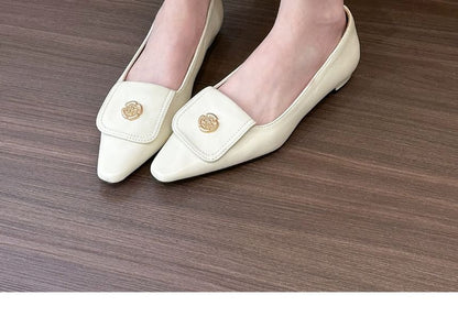 Flower Loafers Accent