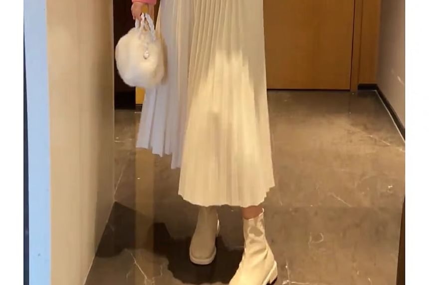 Pearl Plain Faux Buttoned Cardigan