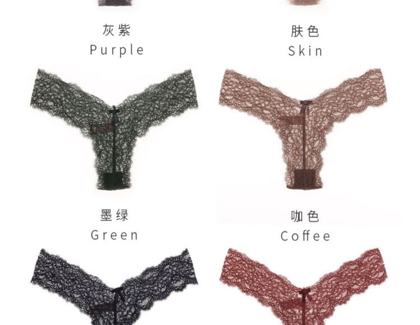 Lace Thongs