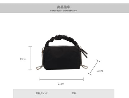 Chain Strap Top Handle Crossbody Bag