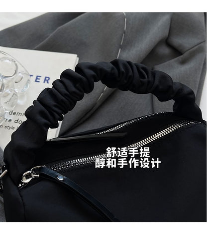 Chain Strap Top Handle Crossbody Bag