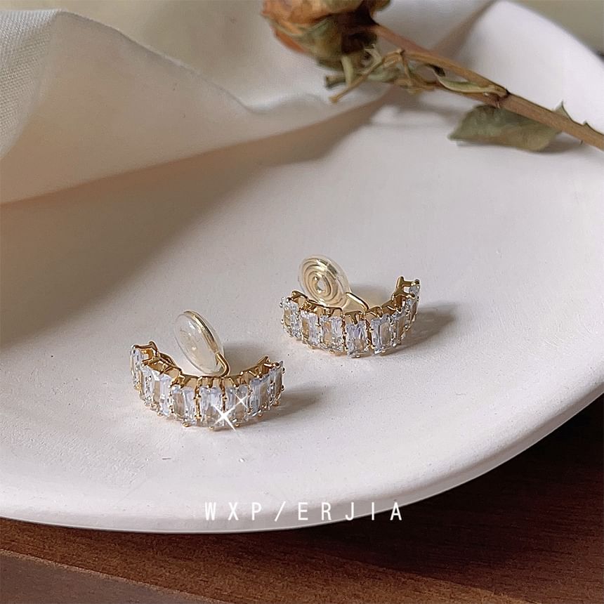 Cuff Ear Rhinestone Alloy