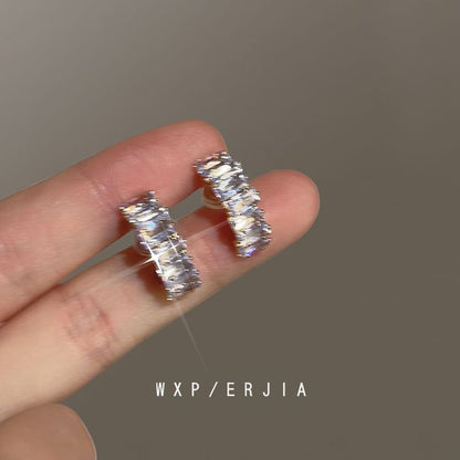 Cuff Ear Rhinestone Alloy