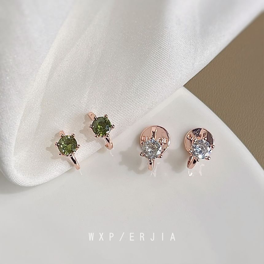 Cuff Rhinestone Ear Alloy