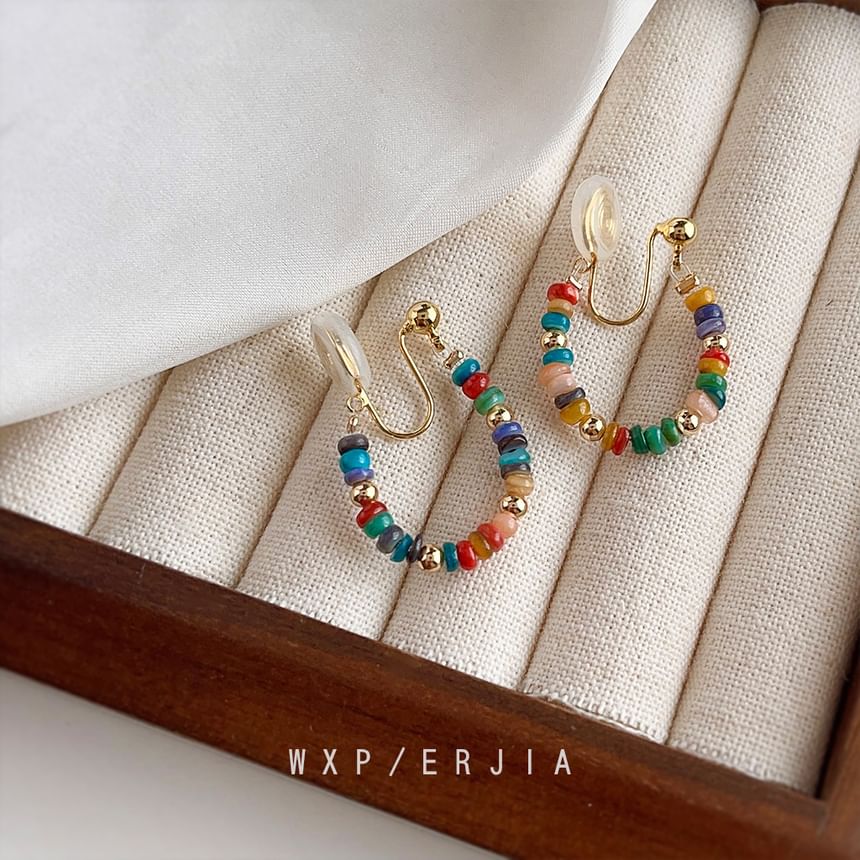 Ear Cuff Bead Alloy Hoop