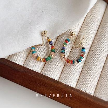 Ear Cuff Bead Alloy Hoop