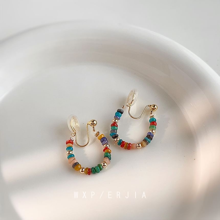 Ear Cuff Bead Alloy Hoop