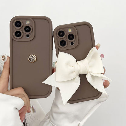 Bow Case Floral Phone /