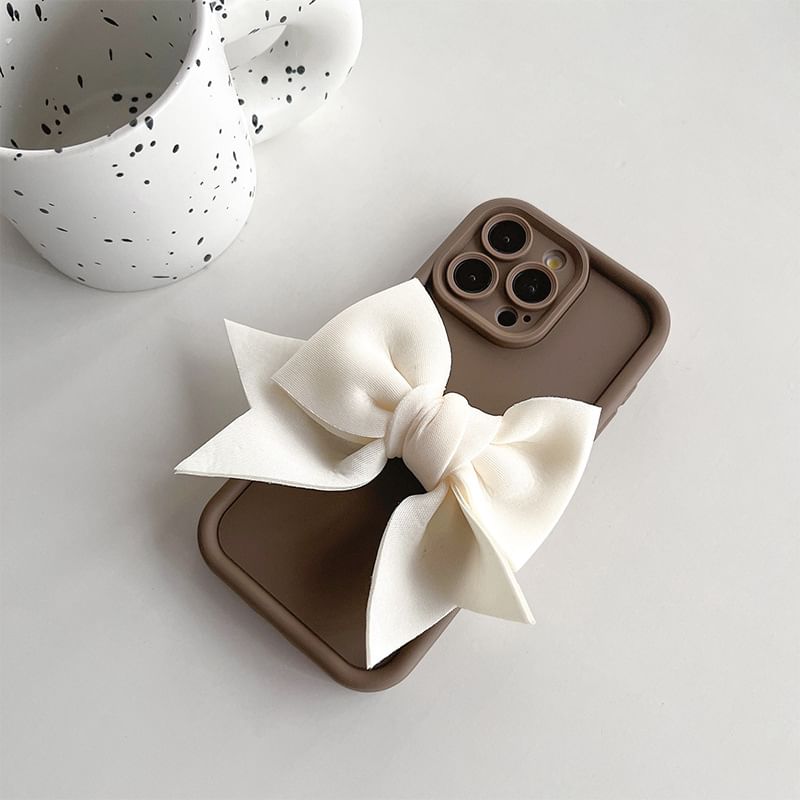 Bow Case Floral Phone /