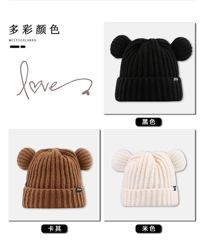 Bear Ear Beanie Knit
