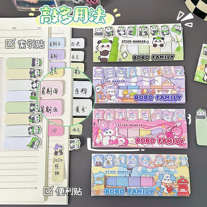 Animal Index Tab Sticky Notes