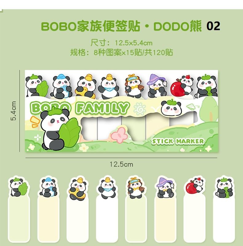 Animal Index Tab Sticky Notes