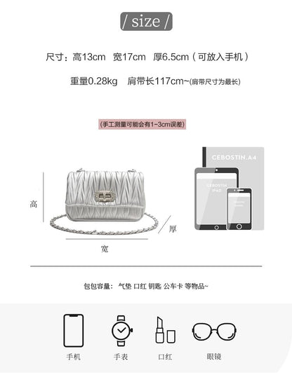 Shoulder Flap Bag Quilted