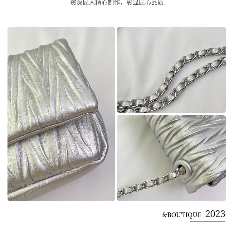 Shoulder Flap Bag Quilted