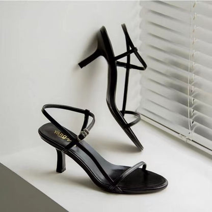 Ankle Sandals Strap Heel High