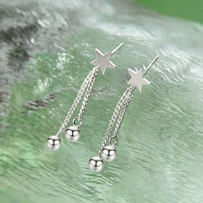 Star Alloy Dangle Earring