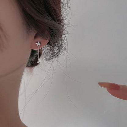 Star Alloy Dangle Earring