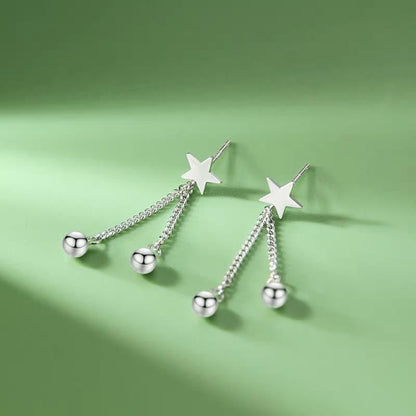 Star Alloy Dangle Earring