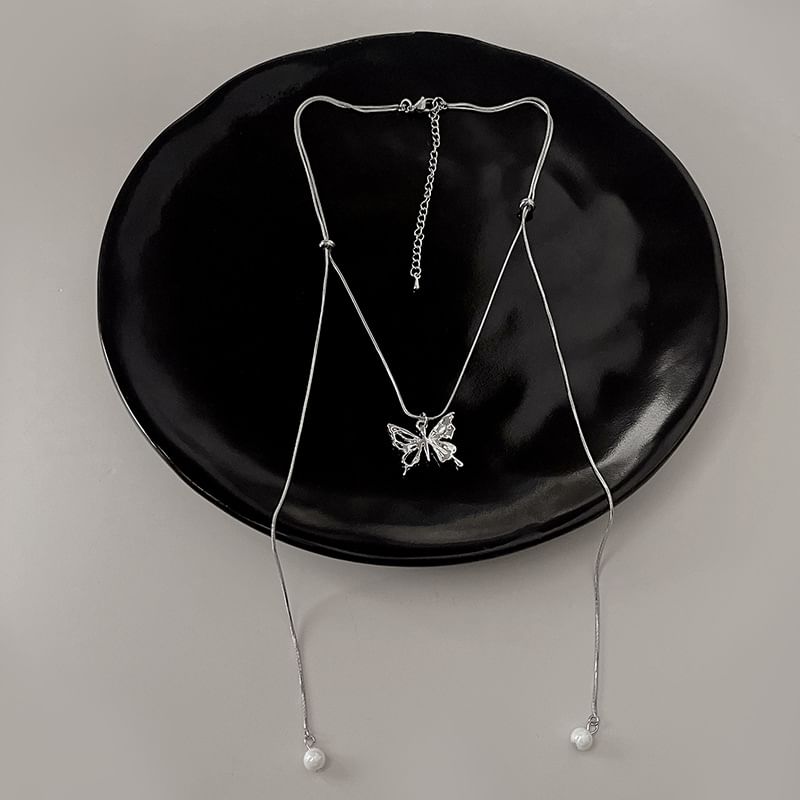 Pendant Necklace Butterfly