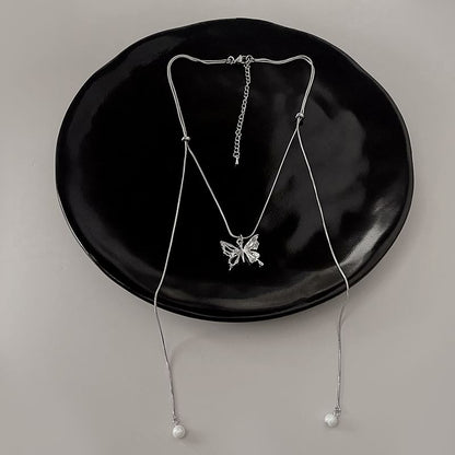 Pendant Necklace Butterfly