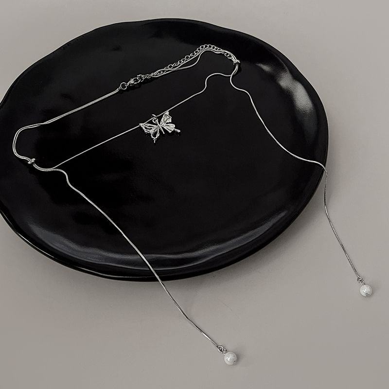 Pendant Necklace Butterfly