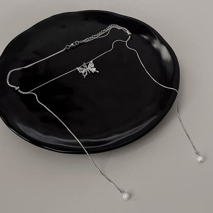 Pendant Necklace Butterfly