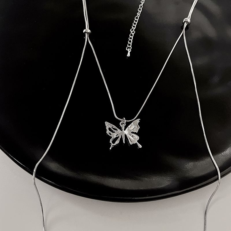 Pendant Necklace Butterfly