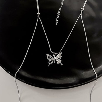 Pendant Necklace Butterfly