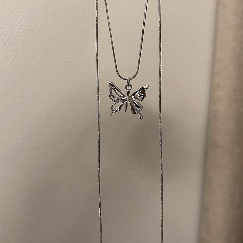 Pendant Necklace Butterfly
