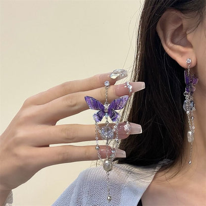 Earring Drop Butterfly