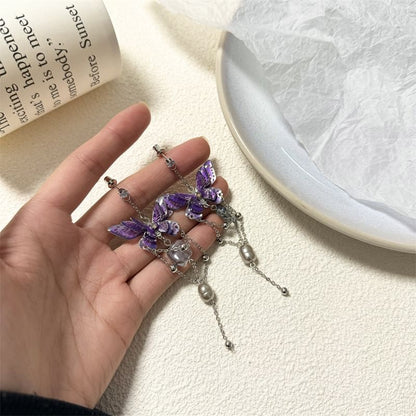 Earring Drop Butterfly