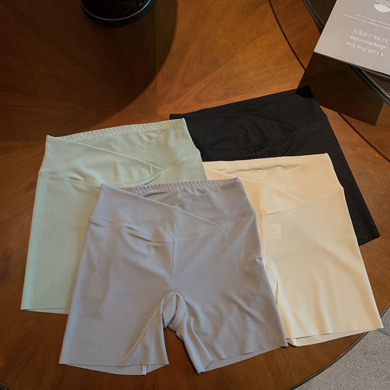 High Waist Plain Boyshorts