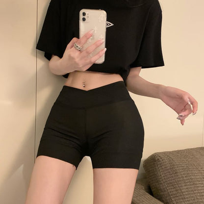 High Waist Plain Boyshorts