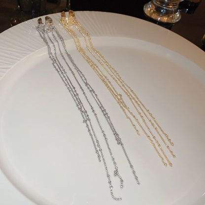 Ear Cuff Fringed Alloy