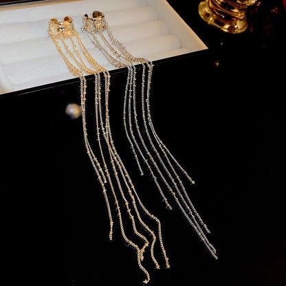 Ear Cuff Fringed Alloy
