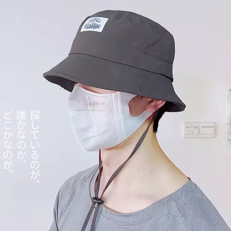 Bucket Hat Lettering Applique