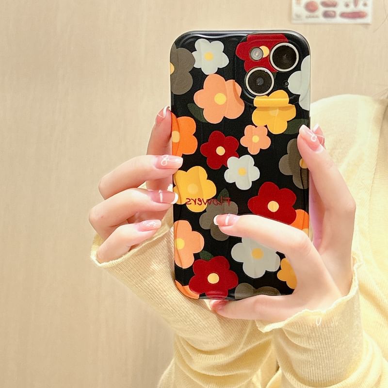 Case Floral Phone