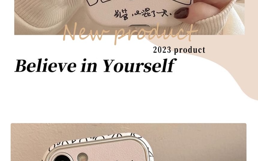 Character Case Chinese Phone