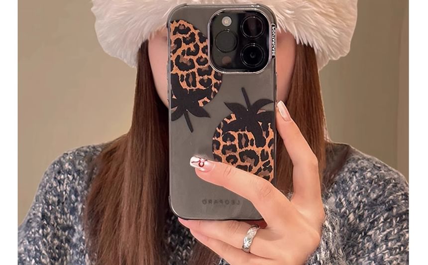 Print Case Leopard Phone