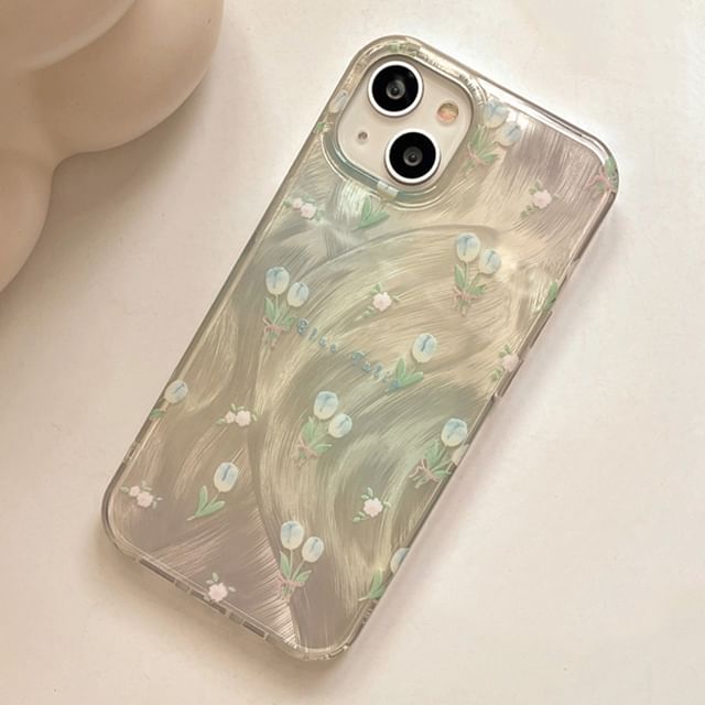 Floral Case Phone