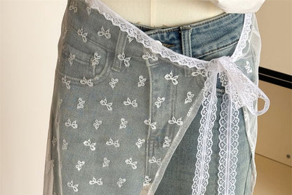 Lace Skirt Designs) Half (Various Apron