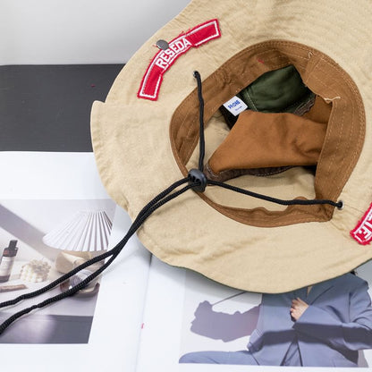 Hat Block Color Applique Boonie