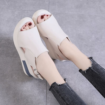 Wedge Sandals Platform Slingback