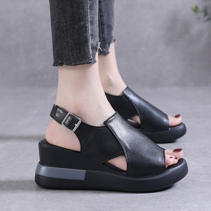 Wedge Sandals Platform Slingback