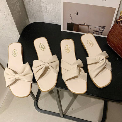 Bow Sandals Slide