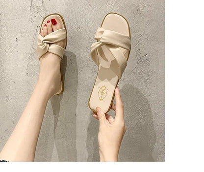 Bow Sandals Slide