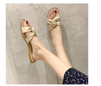 Bow Sandals Slide
