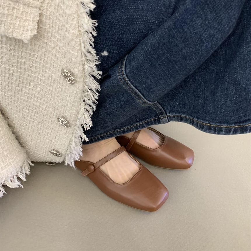 Toe Mules Square