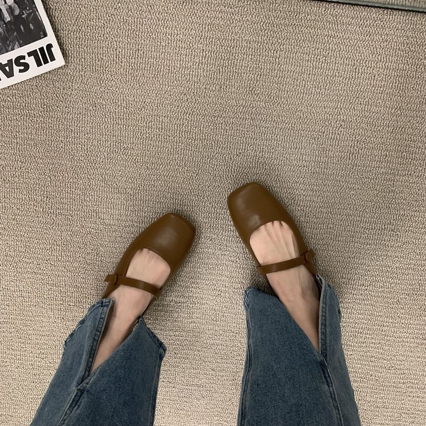 Toe Mules Square